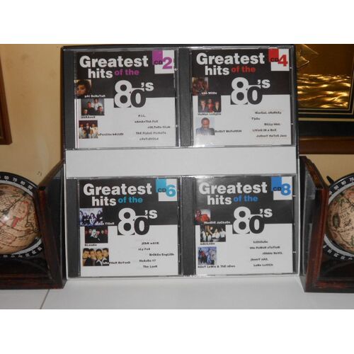 8 Cds "Greatest Hits Of The 80's