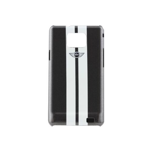 Coque MINI Galaxy SII racing noir