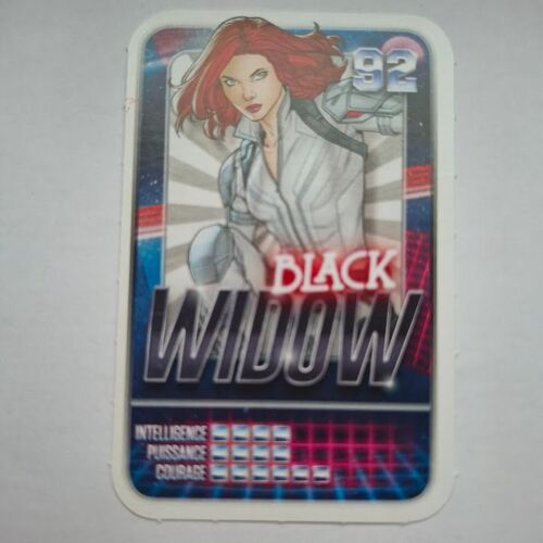 Carte À Collectionner Révèle Ton Pouvoir Marvel 2021 E. Leclerc Black Widow 92