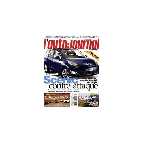Auto Journal  N° 773 : Le Renault Scénic Contre-Attaque