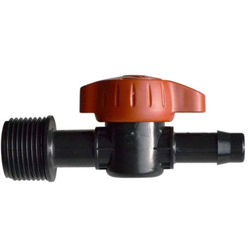 Vanne quart de tour JARDIBRIC 16 mm male 3/4 16 mm