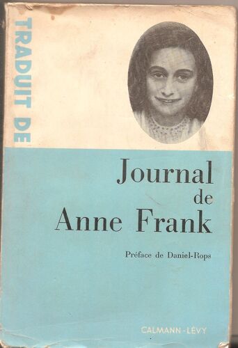 Journal D'anne Frank Preface De Daniel-Rops