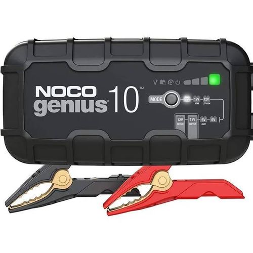 Chargeur De Batterie G10eu 10a - Noco - Genius - 6 & 12 Volts - Gris - Universel - Voiture