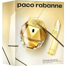 Paco Rabanne Lady Million Eau De Parfum Vaporisateur 80ml Coffret 2 Produits 