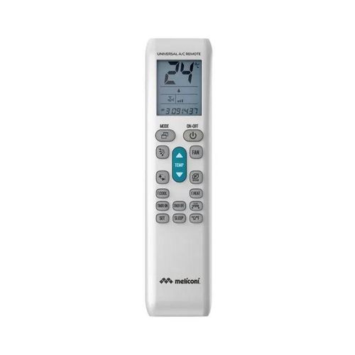 Télécommande universelle - MELICONI - AC50 - Programmation simple - Compatible 99% appareils - Blanc