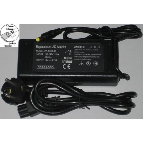Chargeur Ordinateur Portable Samsung R25-A003 - R25-A004 - R25-F001 - R25-F002