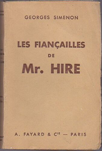 Les Fiançailles De Mr Hire
