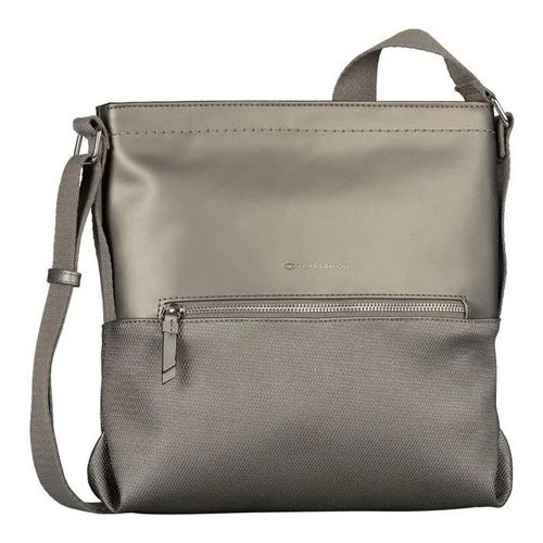 TOM TAILOR Sac à épaule bandoulière gris pour femme - Erin Cross Bag M Metallic Grey 317255