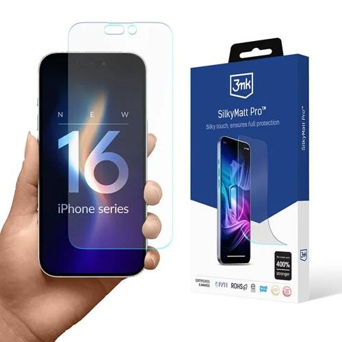 Film De Protection Mat Pour Iphone 16 Pro 3mk Silky Matt Pro