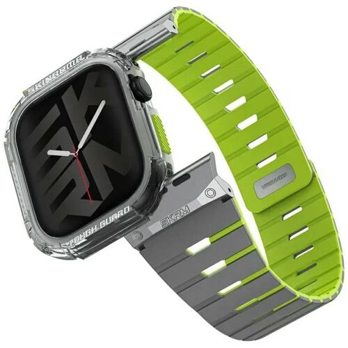 Bracelet Skinarma Gemini Avec Étui Pour Apple Watch 46 Mm, Fabrication De Haute Qualité
