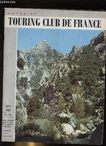 Touring - Club De France N° 729. Gorge D'héric Dans Le Parc De N. Du Caroux