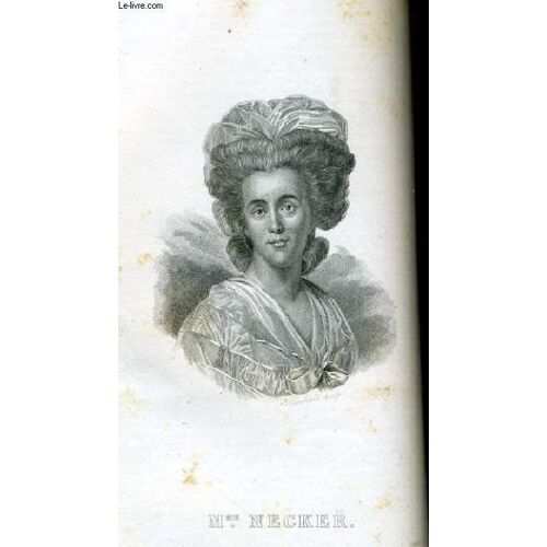 Extrait Portraits Et Histoire Des Hommes Utiles. Madame Necker