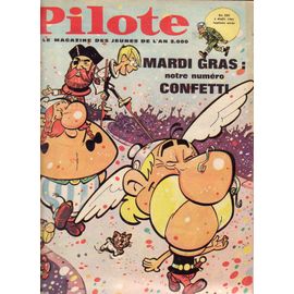 Pilote Du 4 Mars 1965  N° 280 : Mardi Gras : Notre Numero  Confetti