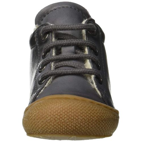 Chaussures Premiers Pas En Cuir Doublés En Laine Cocoon Anthracite- - 20