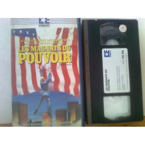 Cassette Vidéo Vhs - Les Magnats Du Pouvoir (Qui A Tué Le Président ?) - Jeff Bridges