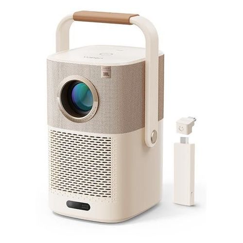 Yaber T2 Plus Projecteur à focale courte 450 ANSI lumens LED 1080p (1920x1080) Marron, Crème