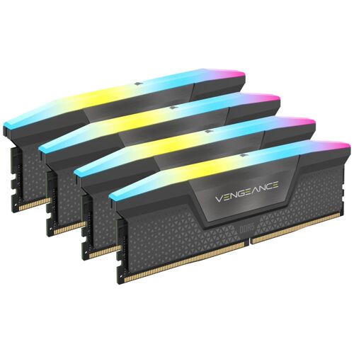 Corsair Vengeance RGB CMH64GX5M4B6000C36 module de mémoire 64 Go 4 x 16 Go DDR5