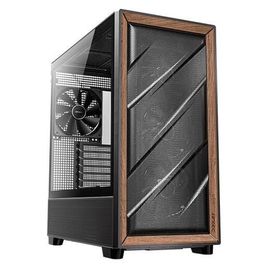 Antec 0-761345-10133-2 unité centrale Midi Tower Noir, Bois