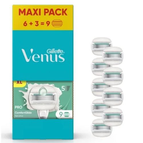 Lames De Rasoir Pour Femme Comfort Glide Sensitive Venus Gillette 