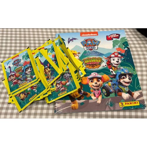 Album Panini, Pat' Patrouille, Dino, Rescue Avec 39 Pochettes D'images