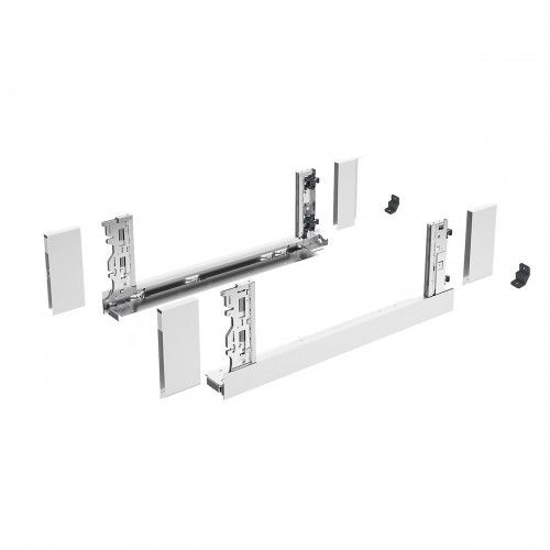 Kit tiroir casserolier AvanTech YOU Inlay - hauteur 187 mm - blanc - longueur 350 mm HETTICH