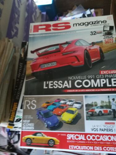 Rs Magazine 191 De 2017 991 Gt3 Phase 2,911 Carrera 2.7 Rs,964 Carrera Rs,964 Carrera 3.8 Rs,993 Carrera Rs,996 Gt3 Rs,997 Gt3 Rs,993 Carrera Rs Clubsport,991 Gt3 Rs,Gt2 Rs,Gt3 Rs Phase 2,911 Carrera