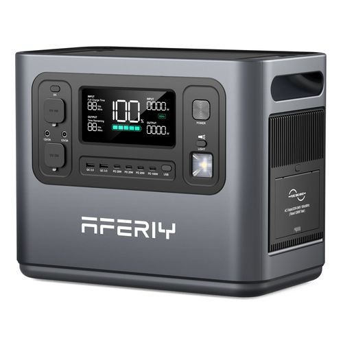 Station électrique portable 1200W, 960Wh Batterie LiFeP04, Generateur Electrique, Charge Rapide en 1H, Sortie 220V-240V, UPS