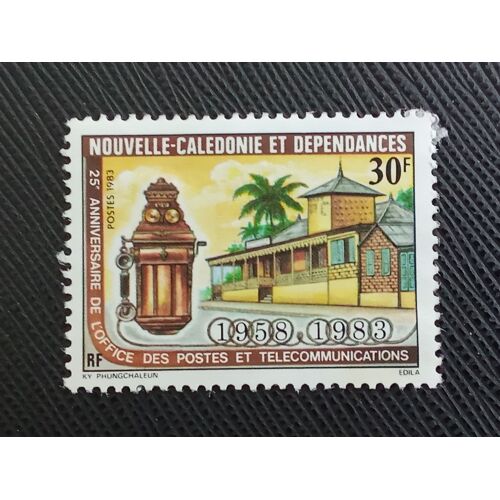 Timbre Nouvelle Caledonie Y T 472 25e Anniv Des Postes Et Télécommunications 1983 (121009 )