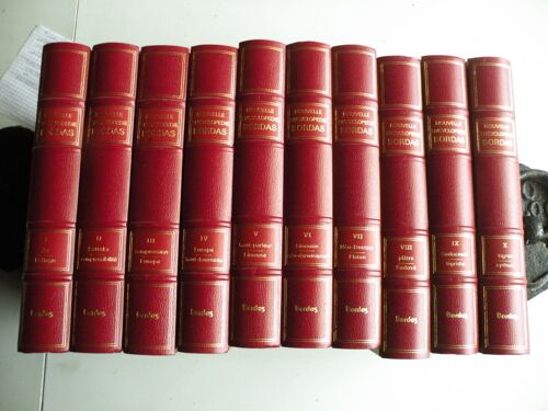 Brade Nouvelle Encyclopédie Bordas 10 Volumes Avec 2 Dictionnaires.