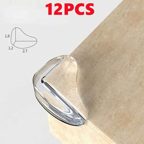 Protecteur De Sécurité En Silicone Pour Bébé,Couverture De Protection Des Bords Des Coins De Table,Angle Anticollision Pour Enfants,Protections D'angle De Meubles Pour Enf - Type 12pcs Water Shaped