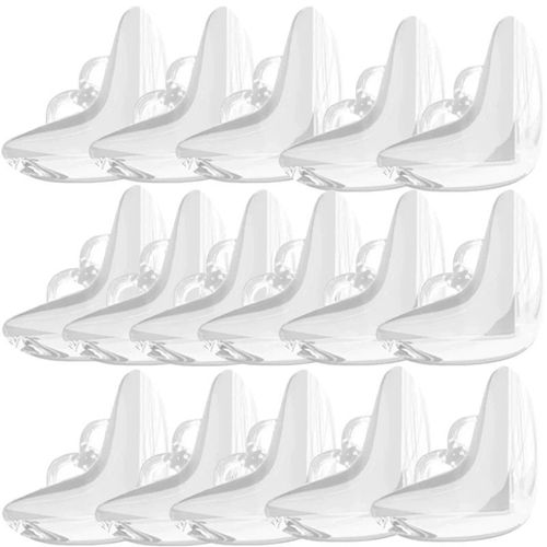 Protecteurs D'angle De Table Pour Meubles De Bébé,Protection D'angle Transparente Pour Enfants,Protection De Bord Anti-Collision,Couverture De Bord De Table De Sécurité Pour - Type 16pcs Butterfly