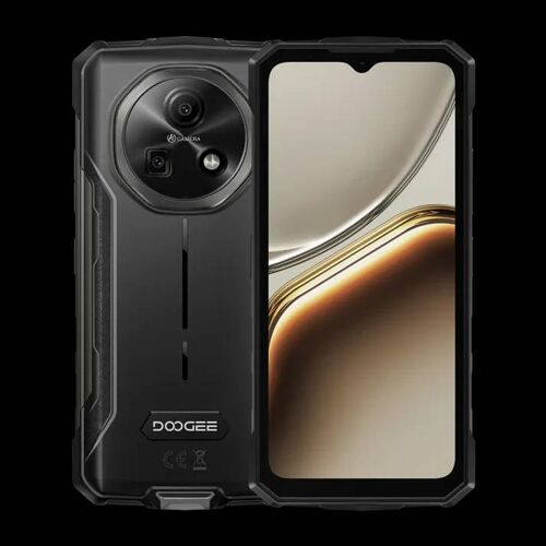 DOOGEE Fire 5 Pro Telephone Portable Incassable 20Go+128Go 6,6"" 13000mAh Smartphone Robuste Android 15 Dural SIM 4G/NFC Noir
