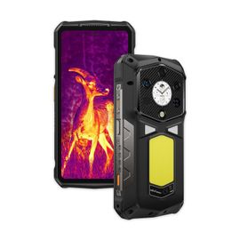 Ulefone Armor 29 Pro Telephone Incassable 5G 32Go+512Go 6,67"" Camera Thermique 1000LM Smartphone Robuste 21200mAh NFC Noir<br/>