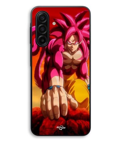 Coque Pour Samsung Galaxy A17 Dragon Ball Daima Goku Transformation Ssj4 Maniacase