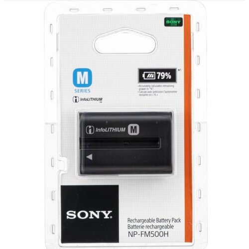 Sony Batterie NP-FM500H pour Sony A77II, A77, A58, A68, A99, A99II