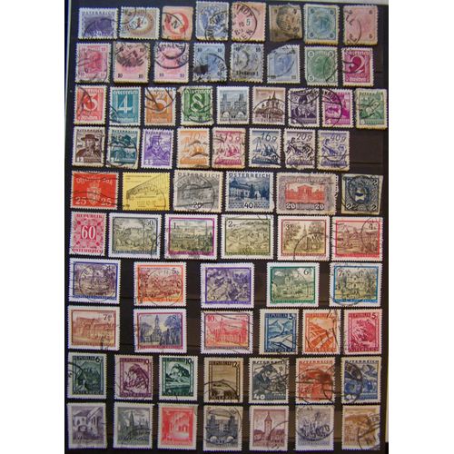 Lot De 351 Timbres D'Autriche