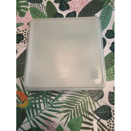 Boîte Carrée Multiusage Tupperware Vintage 
