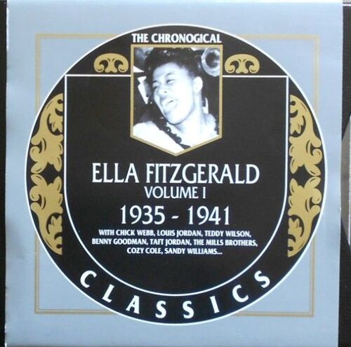 Ella Fitzgerald . 1935 . 1941 .  The Chronological  . 6 Cds + Livrets .Tres Rare