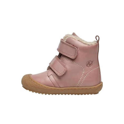 Bottines En Cuir Doublé Bubble Vl Roses