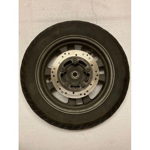 Roue Arrière 12 Pouces Avec Pneu 130/70/12 Et Disque Scooter 125 Kymco, Sym, Scooter Chinois Gy6 152qmi