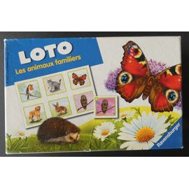Jeu De Mémoire "Loto, Les Animaux Familiers". Ravensburger. Complet