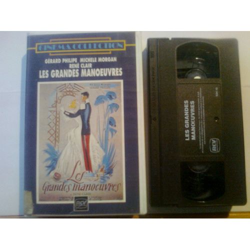 Cassette Vidéo Vhs - Les Grandes Manoeuvres - Gérard Philipe