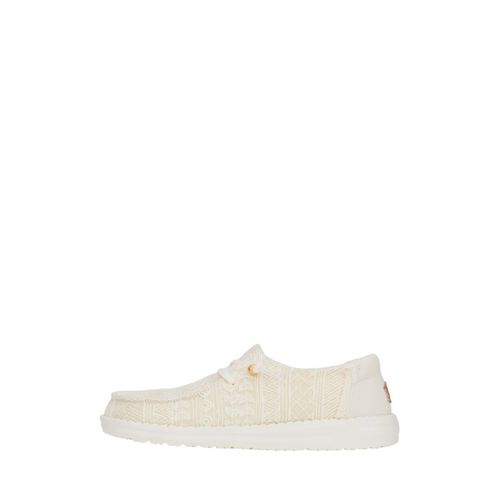 Chaussures Espadrilles Heydude Ref 65863 Blanc Or