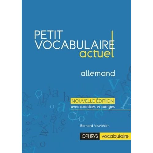Petit Vocabulaire Actuel Allemand