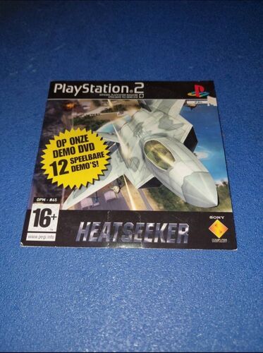 Heatseeker demo disc 65 magazine ps2 playstation 2 wrc 4 stuntman zone of the enders