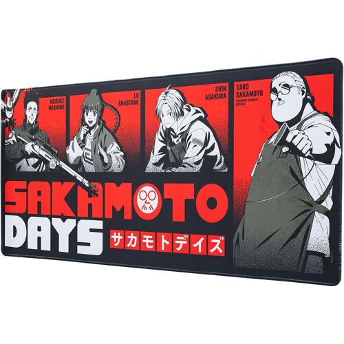KALANKA-- Tapis de Souris XL Sakamoto Days | sous Main Bureau, Tapis de Souris Manga, Tapis de Bureau Anime