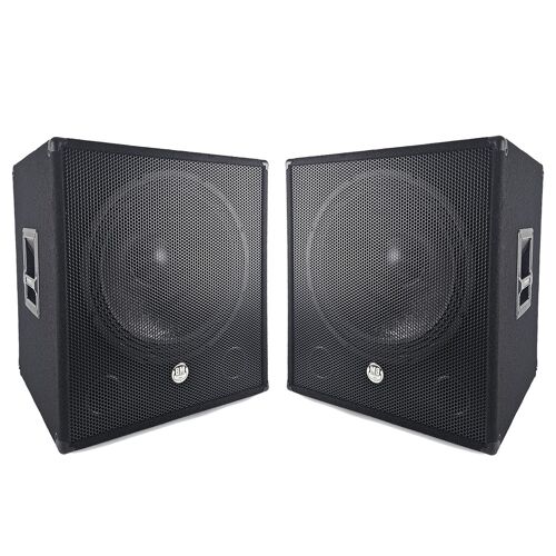 Caisson de basse Subwoofer 18" passif BM SONIC BMS-SUB18-P - 1000W Max - Boomer 46cm - Speakon + Jack 6,3 mm + fiche Bananes