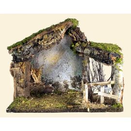 CAPANNA VUOTA 33X18X24CM PER PRESEPE PRESEPISTICA