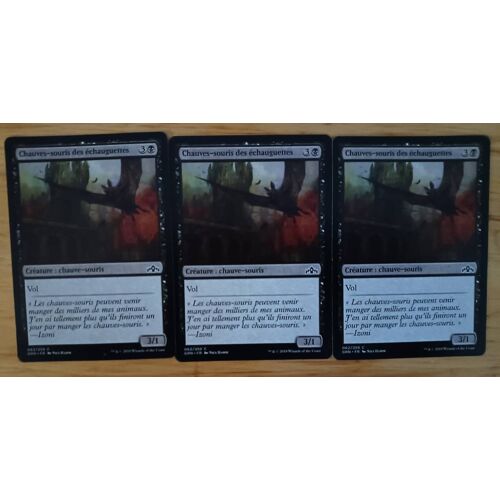 Bartizan Bats // Chauves-Souris Des Échauguettes (Les Guildes De Ravnica)