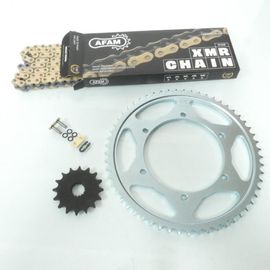 Kit Chaîne Afam Pour Moto Yamaha 125 Tdr R 1994 À 2003 16x57 Pas 428 136l Neuf